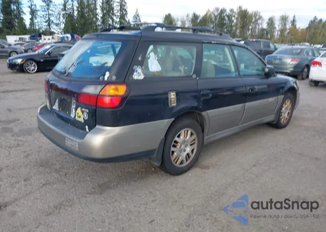 2001 Subaru Outback H6-3.0 z USA, uszkodzony, nr VIN 4S3BH806X17625566